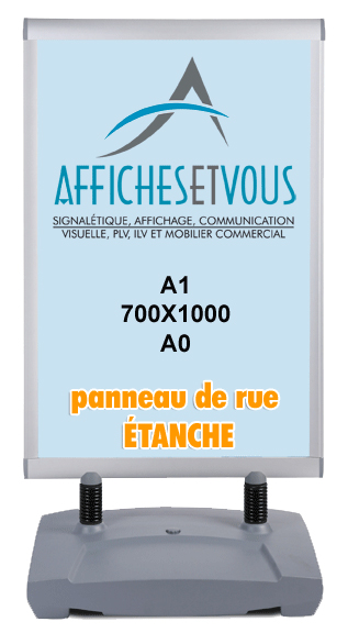 Base remplissable � l'eau ou sable pour plus de stabilit�